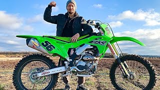 Продал КТМ / купил KAWASAKI / сломал руку / Как прошел 2023 сезон.