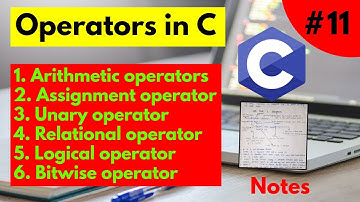 Operator in C | arithmetic operators | operator overloading | relational operator | logical operator