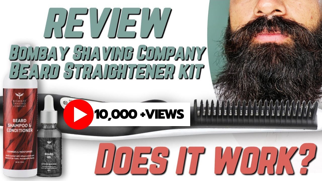 Ionic Beard Straightener Brush – Rapid Beard