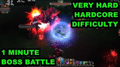 TORCHLIGHT Final Boss ORDRAK Hardcore God + Speed King + Perfect Victory
