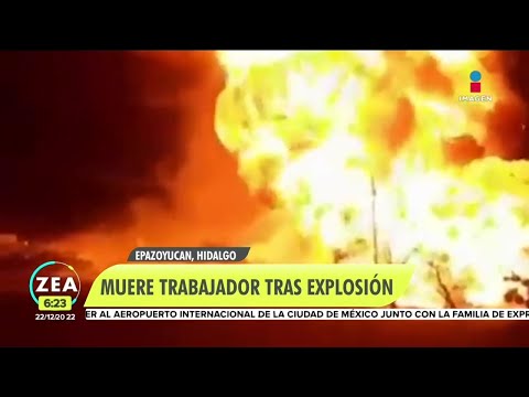 Explosión en ducto