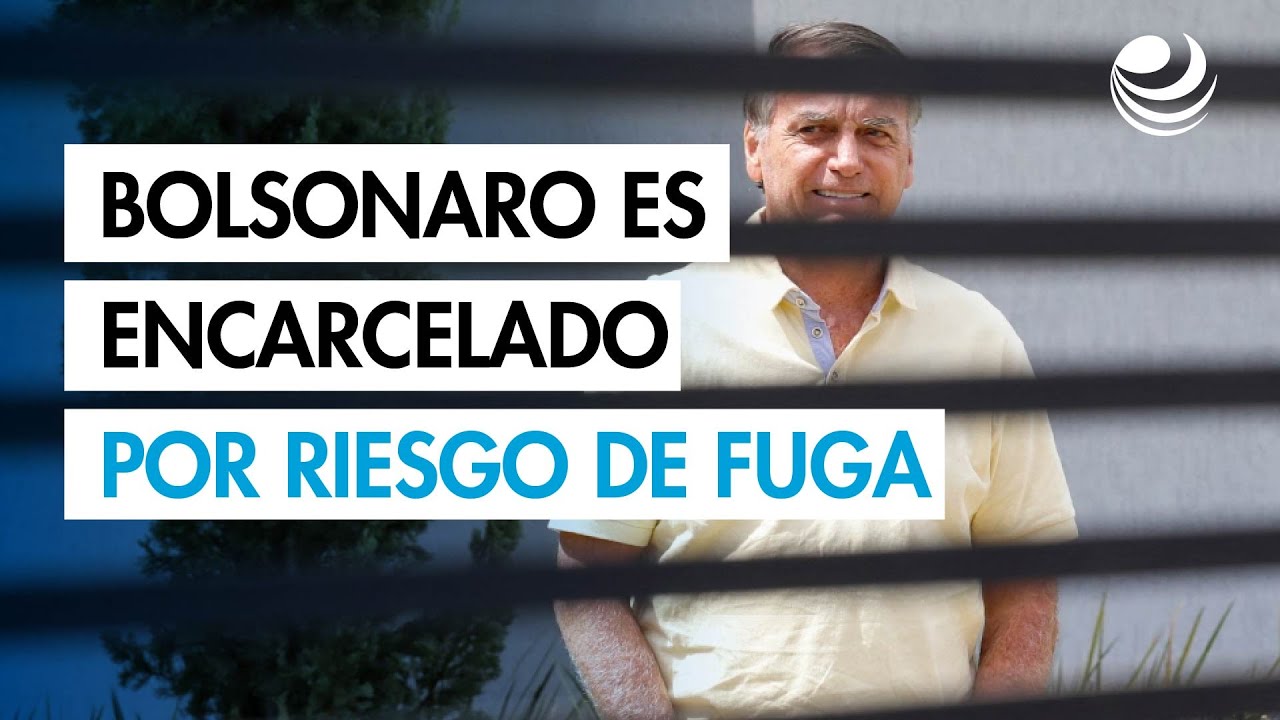 Expresidente Jair Bolsonaro es enviado a prisión por riesgo de fuga ...