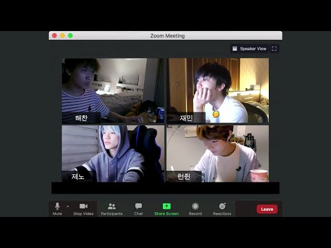 Video 30 MINUTES STUDY WITH NCT 00 LINE / Via Zoom /... - youtube