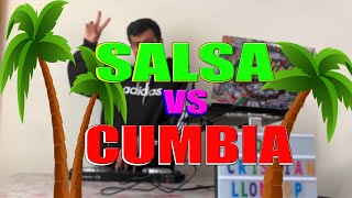 MIX SALSA vs CUMBIA 2021 // TONERAS BAILABLES // EXITOS DE ORO
