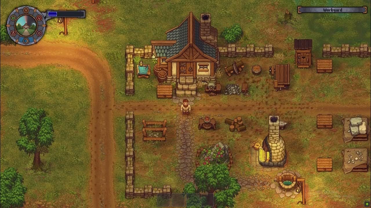 Graveyard Keeper Beer for Gary, Key for Euric, Fixing up my farm