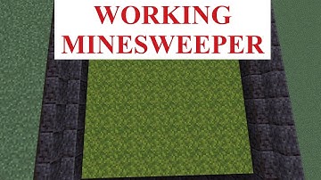 Building A Working Minesweeper Minigame For Minecraft Bedrock