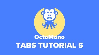 Weebly tabs - title layout - tutorial 5 - OctoMono