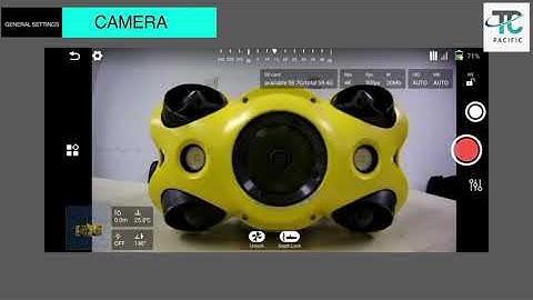 GLADIUS M2 ROV UNDERWATER DRONE APP INTERFACE INTRODUCTION EDITED