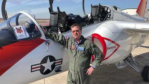 David Miller after flying the S-211 Marchetti with Victory Flight Training