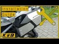 Installation Guide for KING-BIKER Toolbox Mounting Kit, BMW R1200GS