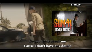 Sum 41 - Never There (Karaoke Instrumental)