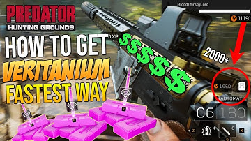 Predator Hunting Grounds How To Get VERITANIUM "2000+ in 1 MATCH" & OWLF TAPES!! (Fastest Way)