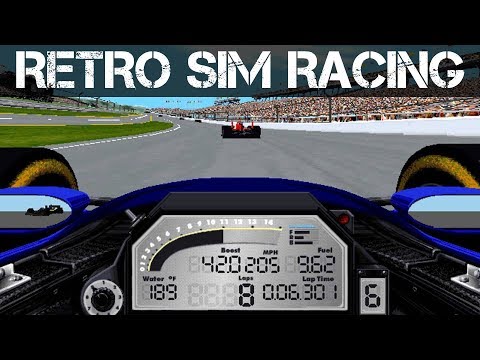 RETRO SIM RACING - IndyCar Racing 2 - I havenu0027t played this since 1996!