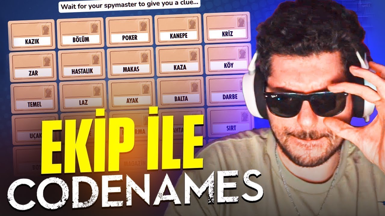 HAFTANIN GERİZEKALI TAKIMI!! EKİPLE CODENAMES | HYPE | w/SAMETORTAAM ...