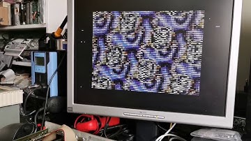 CGA composite artifact colour on a LCD display #2