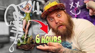 I Painted a Life-Size 3D Printed Tinkerbell in Under 6 Hours