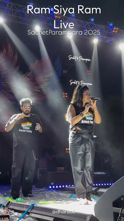 Ram Siya Ram Live Stage Performance 2025 | Sachet Parampara #jaishreeram #ramsiyaram