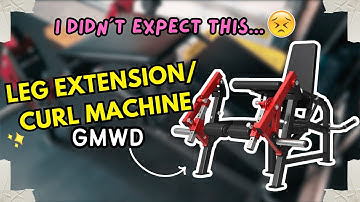 Is this GMWD Leg Extension / Curl machine a SCAM or just BAD design? 😓