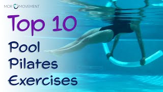 Water Workout - Top 10 Pilates Exercises in the Pool by Mor Movement 191,315 views 2 years ago 4 minutes, 14 seconds