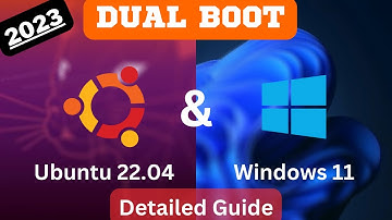 DUALBOOT UBUNTU 22.04 & WINDOWS 11 | DETAILED GUIDE | [2023]