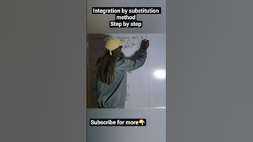 Integration by substitution method | Integration U Substitution Method