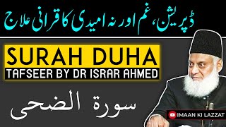 Surah Duha | Cure For Depression and Anxiety | Tafseer By Dr israr Ahmed