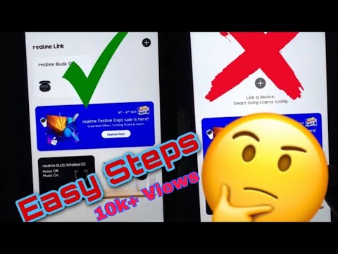 How to connect Realme devices with Realme link app || Step By Step☝️☝️
