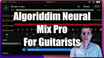 Backing tracks and transcribing with Neural Mix Pro