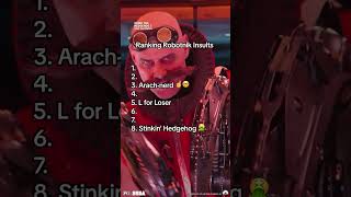 Ranking Robotniks Insults In Sonic 3