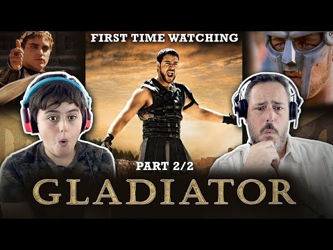 GLADIATOR - PART 2 (2000) FIRST TIME WATCHING! - MOVIE REACTION! - RUSSELL CROWE - RIDLEY SCOTT