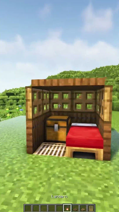 🏠 Better Smallest Minecraft House! #shorts #minecraft