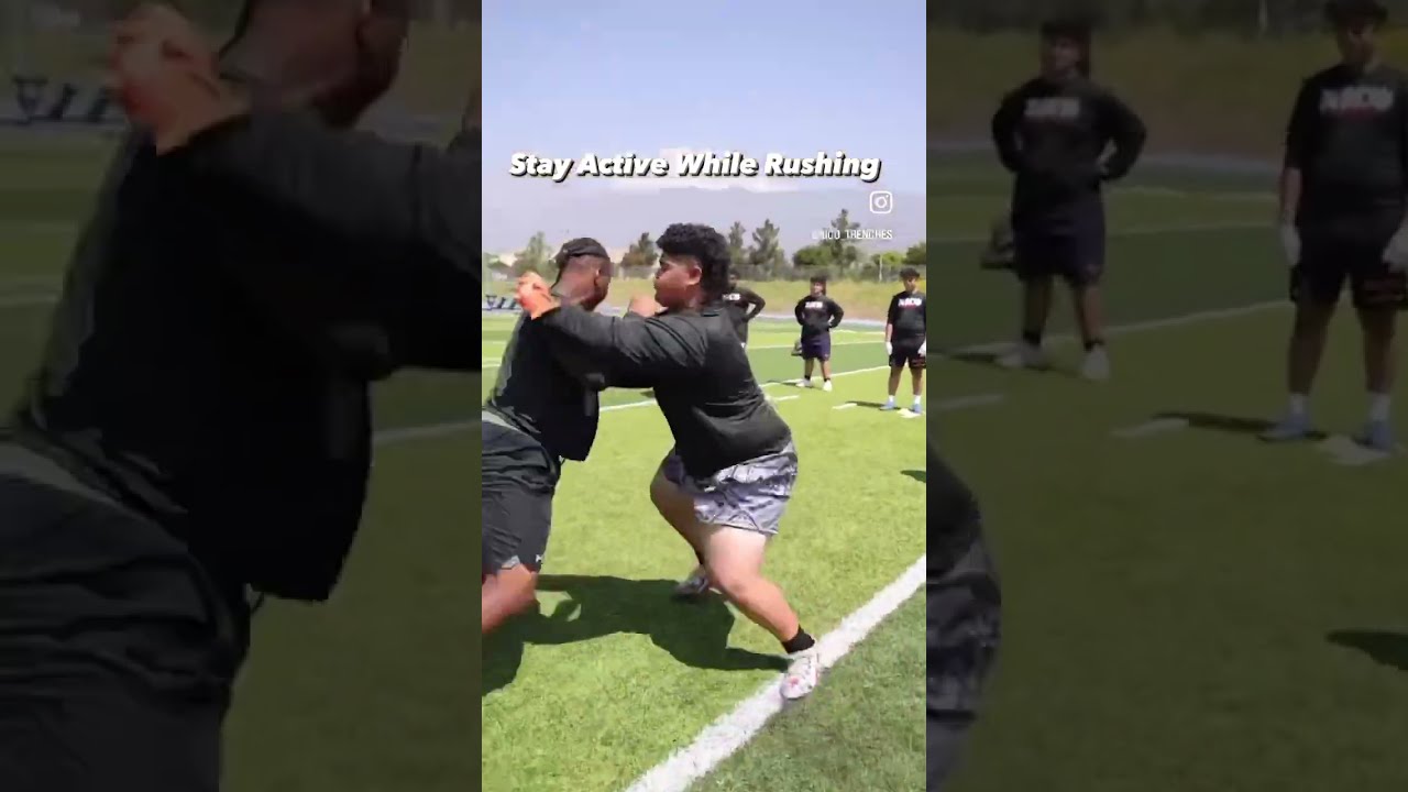 Offensive Line Defensive Drills