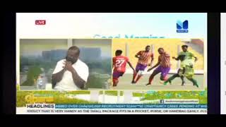 This is the Explanations of what  Hon. Sam George said about Accra Hearts of oak, credit Metro tv