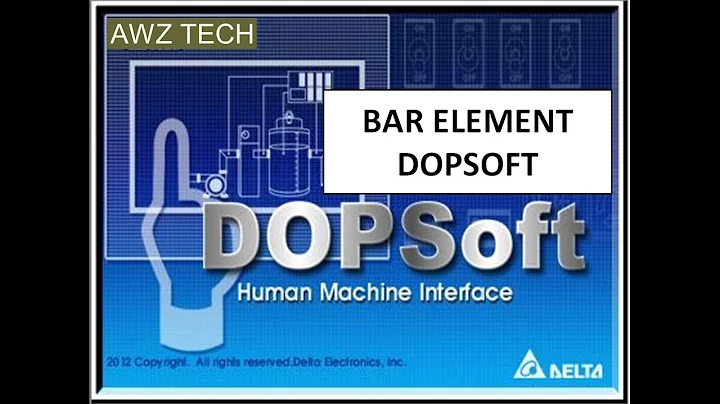 DESIGN BAR ELEMENT DOPSOFT DELTA HMI