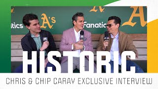 Chris Caray, Chip Caray breakdown historic father-son broadcast moment | NBC Sports California