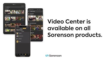 Sorenson Tips: Video Center