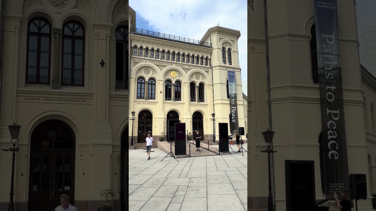 A Moving Tribute to Nelson Mandela 🇳🇴🕊️ | Oslo's Nobel Peace Center