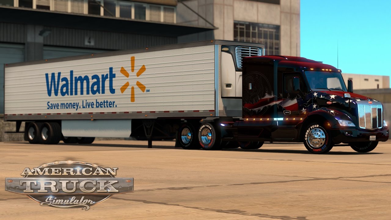 American Truck Simulator: Working for Walmart - Phoenix to Camp Verde