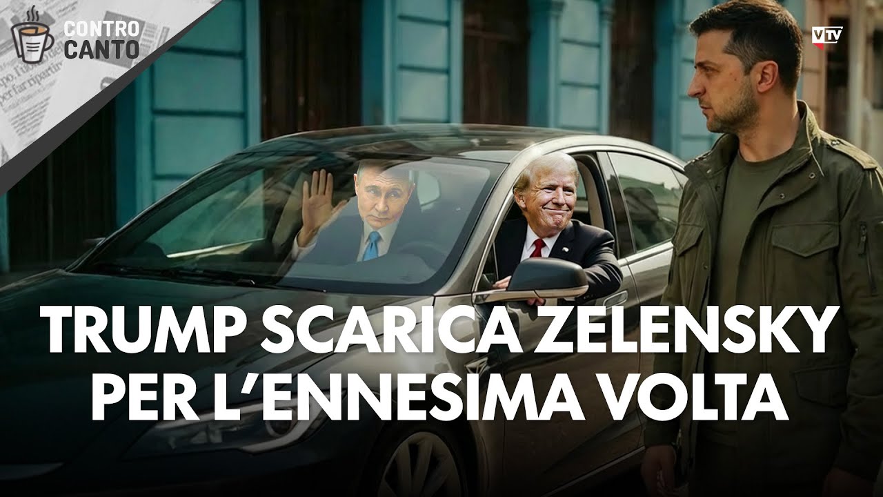 Trump scarica Zelensky per l'ennesima volta - Il Controcanto - Rassegna stampa del 16 gennaio 2026