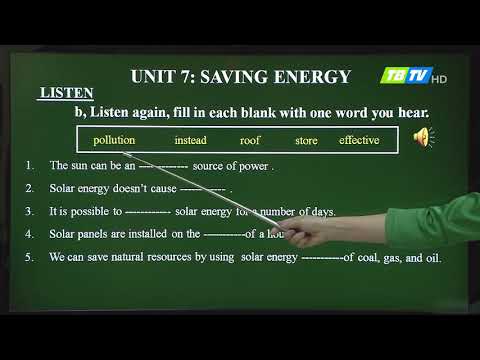 Video DẠY HỌC TRÊN TRUYỀN HÌNH : MÔN TIẾNG ANH LỚP 9: UNIT7... - YouTube