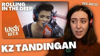 KZ TANDINGAN Rolling In The Deep | Vocal Coach Reacts (\& Analysis) | Jennifer Glatzhofer