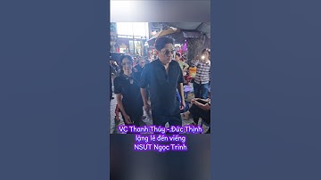 VC Thanh Thúy, Đức Thịnh lặng lẽ viếng NSƯT Ngọc Trinh