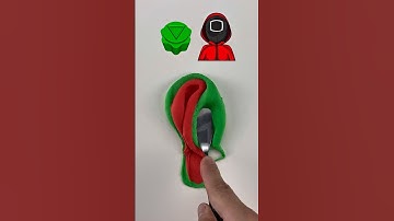 Guess the mixed color of Squid Game2 (Part80) #colormixing #squidgame2 #오징어게임 #satisfying #umutumu