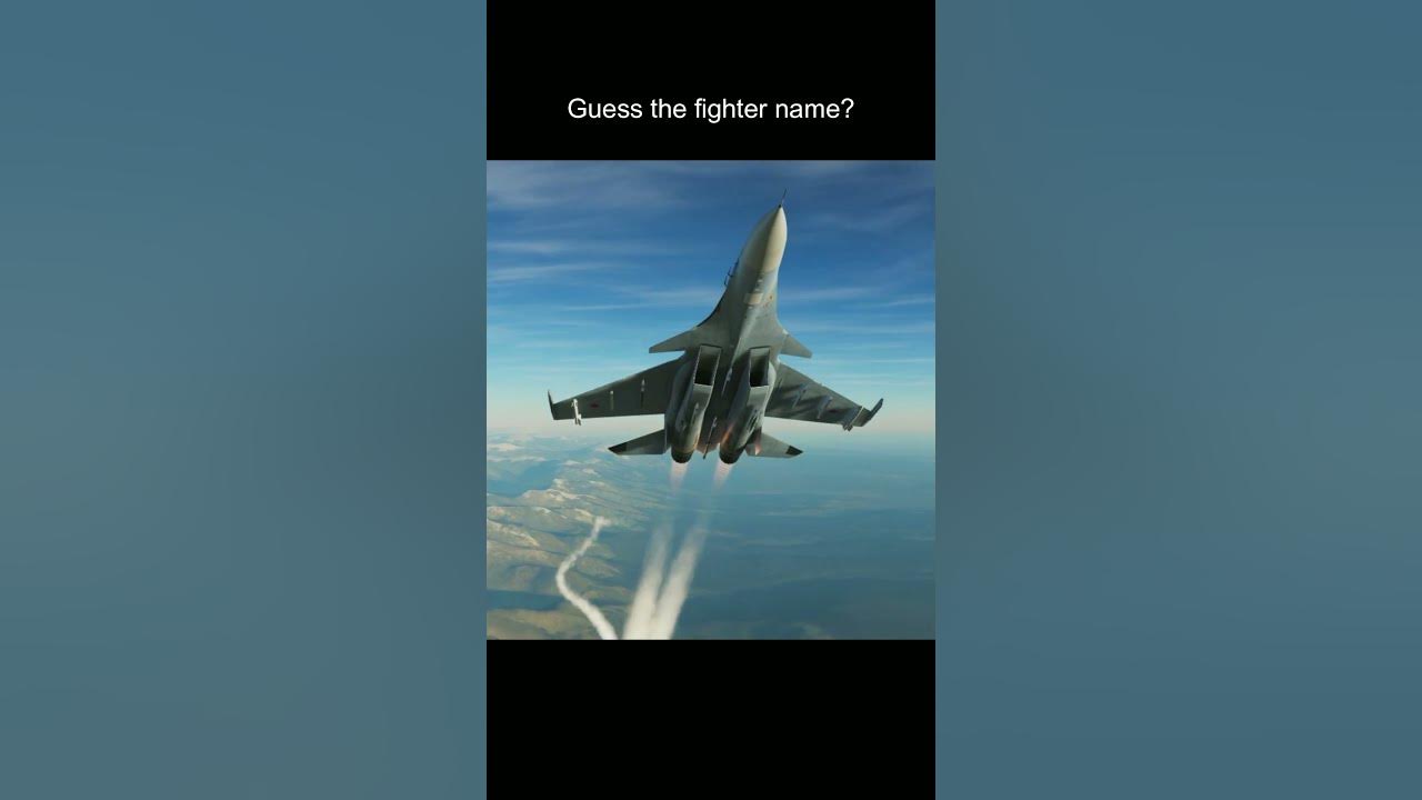Guess the fighter Jet name? YouTube