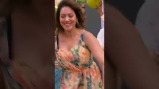 Babita Ji Bouncing Cleavage And Black Bra Video