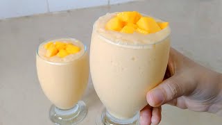 Mango Smoothie Recipe | Thick & Tasty Mango Smoothie | Summer Special Mango Recipe