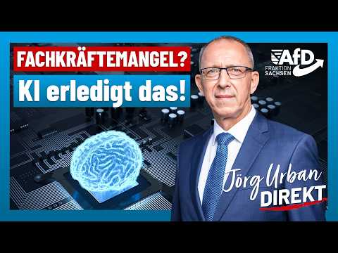 Skilled worker shortage? AI will solve it! | Jörg Urban Direct