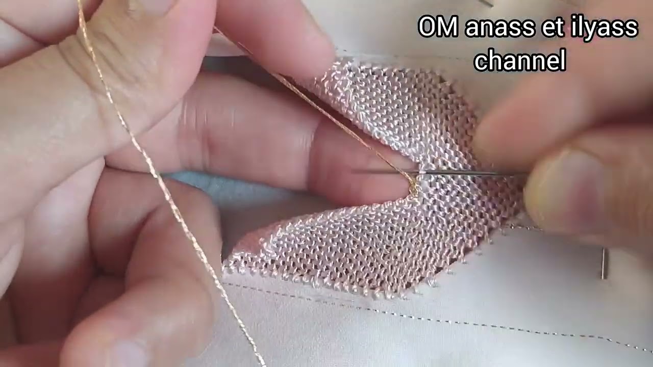 راندة الحصيرة والحبة بالصم  بطريقة سهلة و انيقة