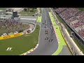 Batida do Hamilton com o Rosberg, GP da Espanha