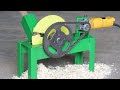 Angle Grinder HACK - How To Make A Simple Wood Chipper Using Angle Grinder | DIY